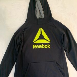UNISEX Black Reebok PlayWarm Hoodie
